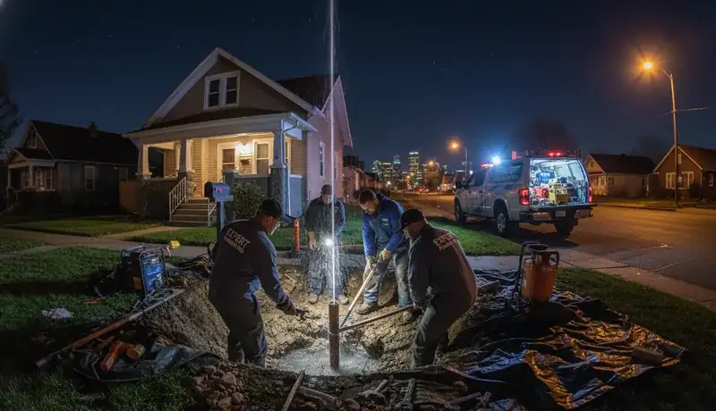 Expert Plumbing Pro - late-night-burst-pipe-repair-for-west-colfax-homeowner